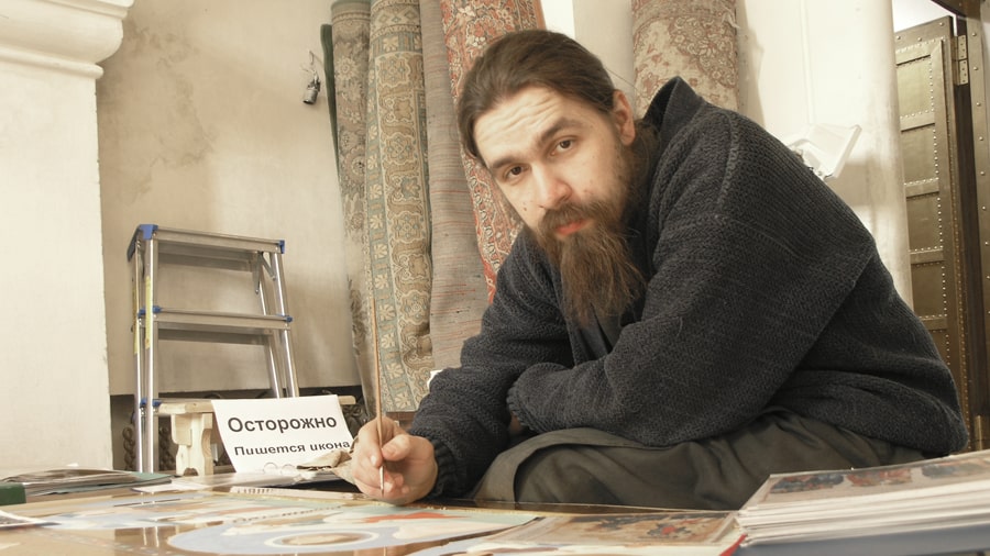 fr sergius nezhbort an icon painter